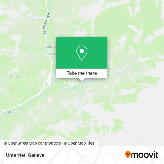 Unterriet map