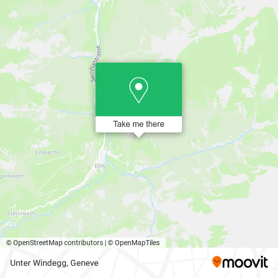 Unter Windegg map