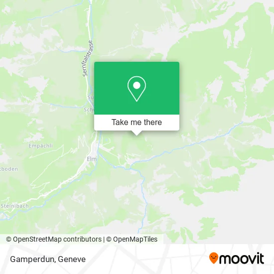Gamperdun map