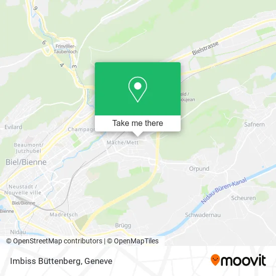 Imbiss Büttenberg map
