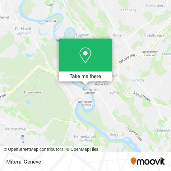 Mitera map