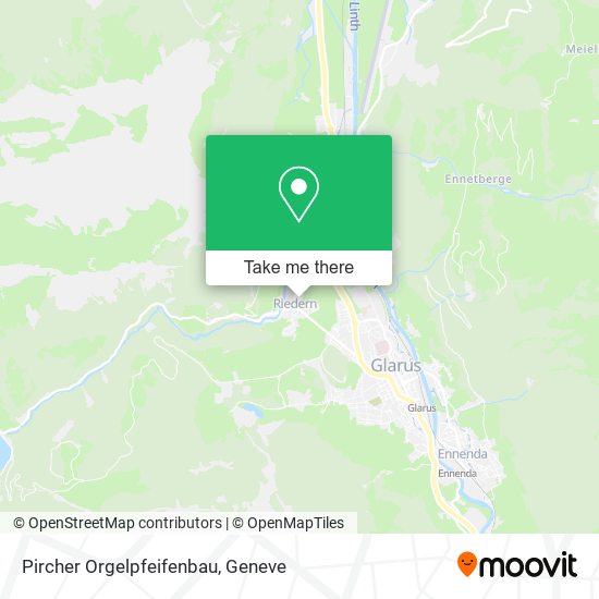 Pircher Orgelpfeifenbau map
