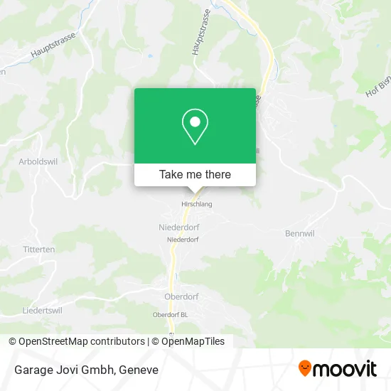 Garage Jovi Gmbh map