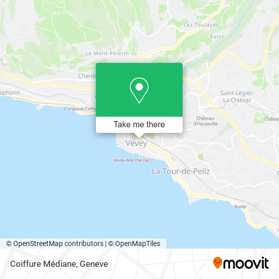 Coiffure Médiane map