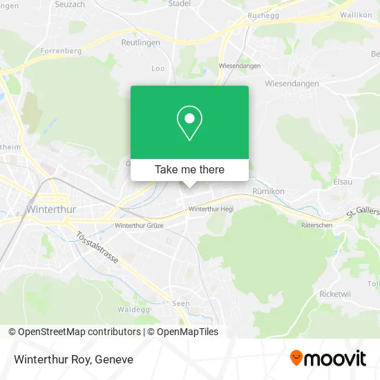 Winterthur Roy map
