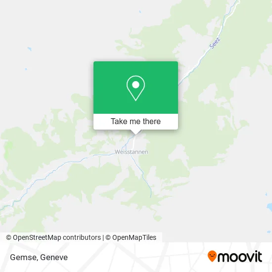 Gemse map