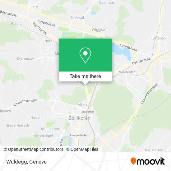 Waldegg map