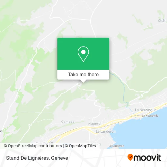 Stand De Lignières map