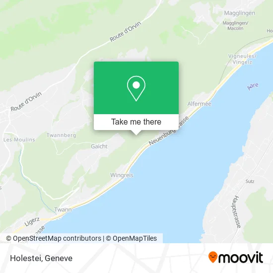 Holestei map