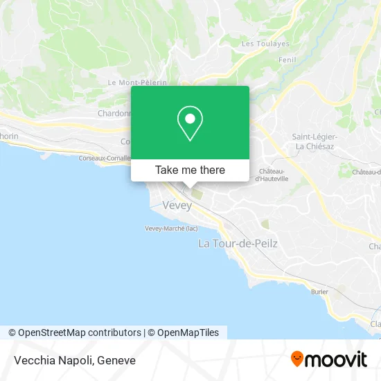Vecchia Napoli map