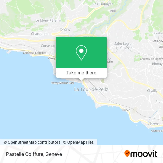 Pastelle Coiffure map