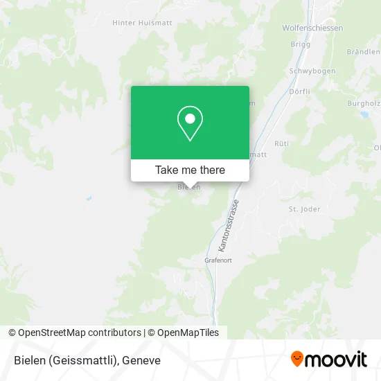 Bielen (Geissmattli) plan