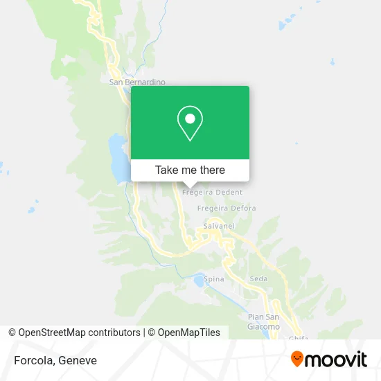 Forcola map