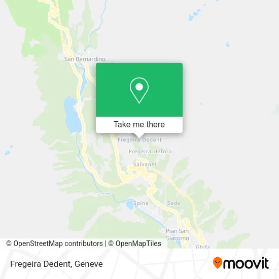 Fregeira Dedent map