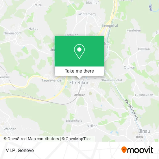 V.I.P. map