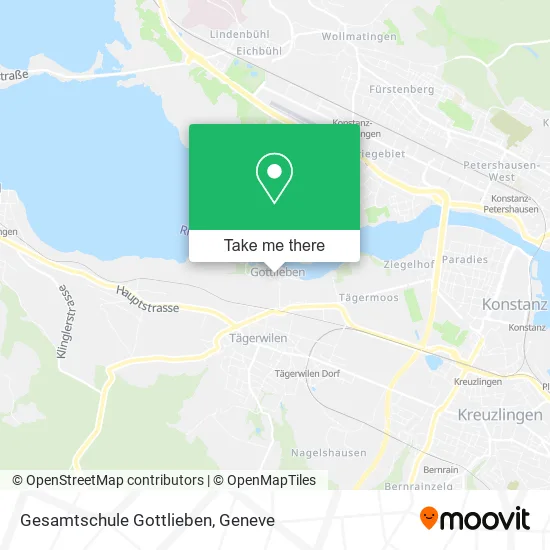 Gesamtschule Gottlieben map