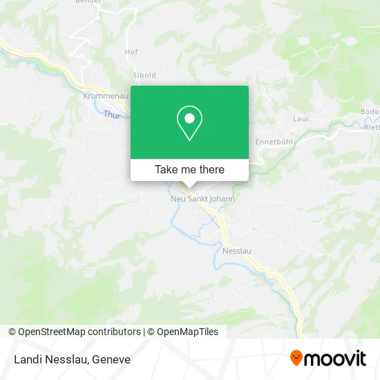 Landi Nesslau map