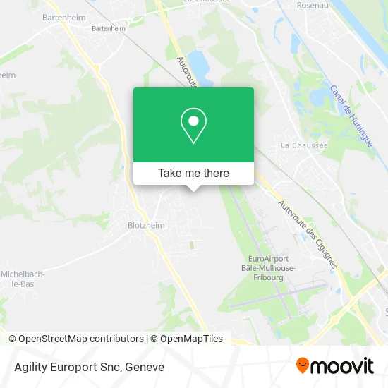 Agility Europort Snc map