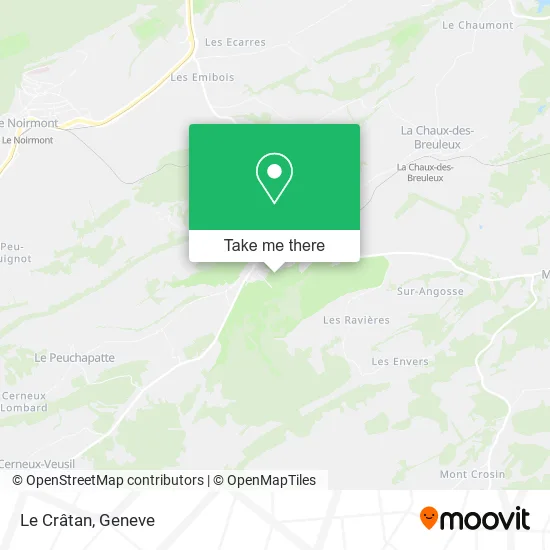 Le Crâtan map