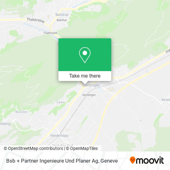 Bsb + Partner Ingenieure Und Planer Ag map