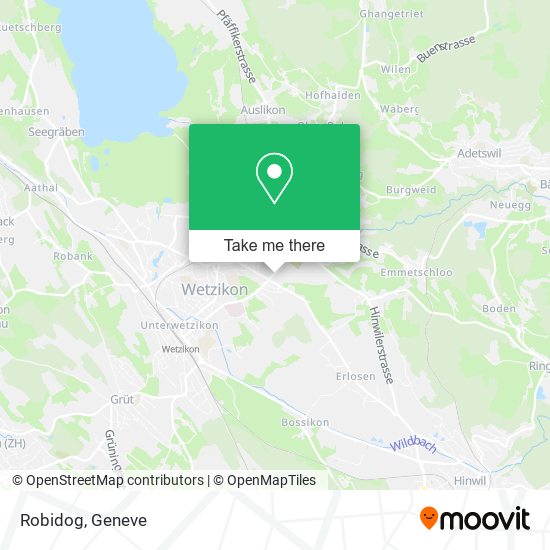 Robidog map