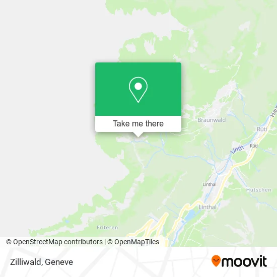 Zilliwald map