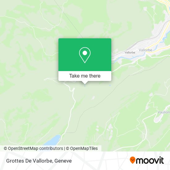 Grottes De Vallorbe map