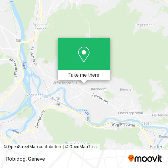 Robidog map