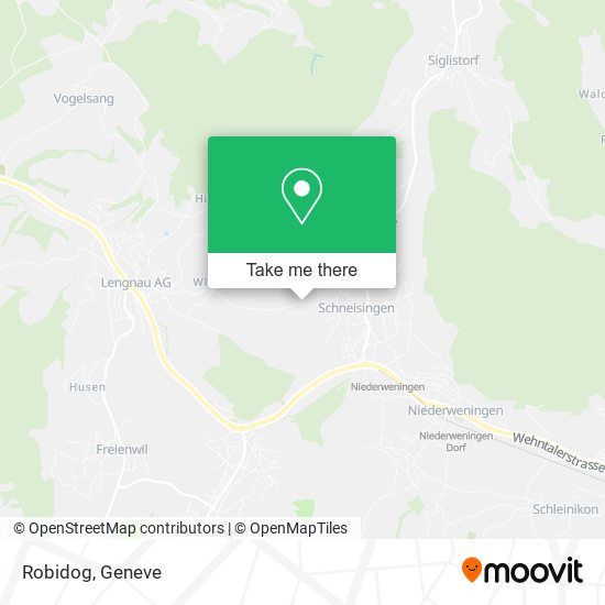 Robidog map
