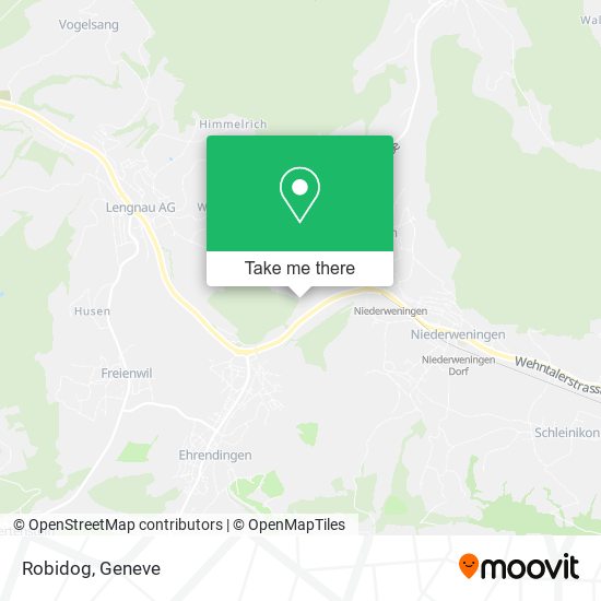 Robidog map