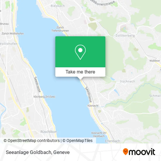 Seeanlage Goldbach map