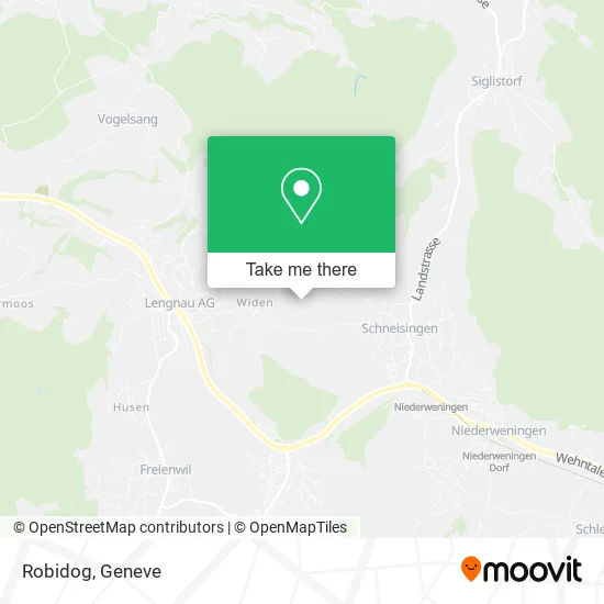 Robidog map