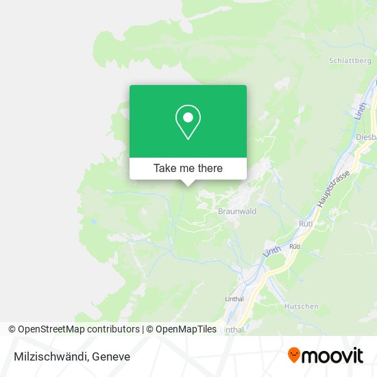 Milzischwändi map