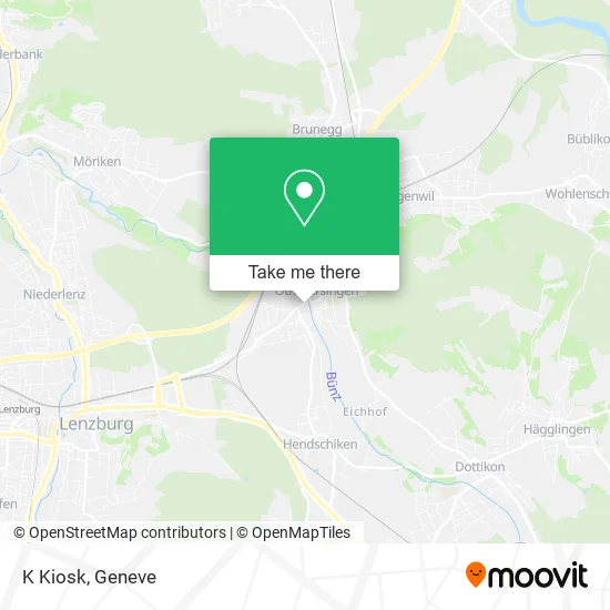 K Kiosk map
