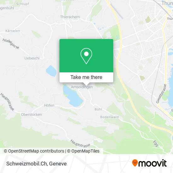 Schweizmobil.Ch map