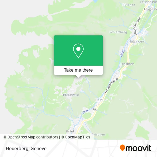 Heuerberg map