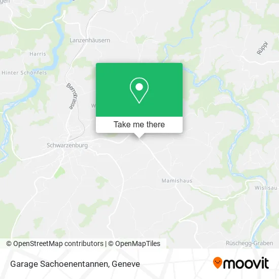 Garage Sachoenentannen map