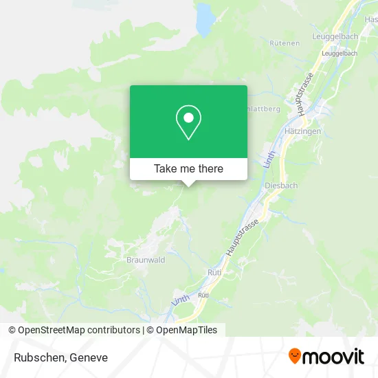Rubschen map