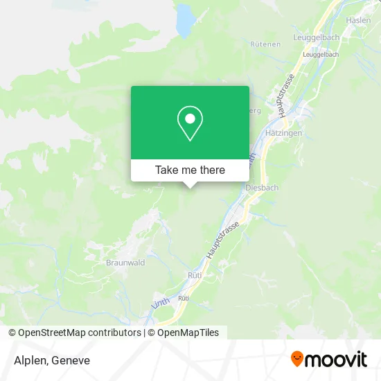 Alplen map