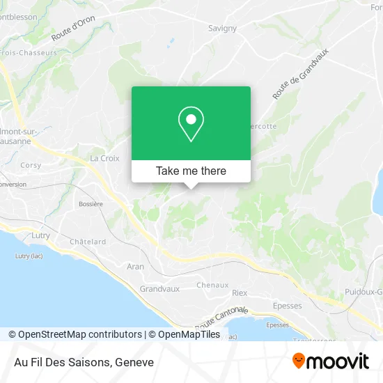 Au Fil Des Saisons map