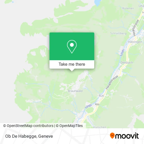 Ob De Habegge map