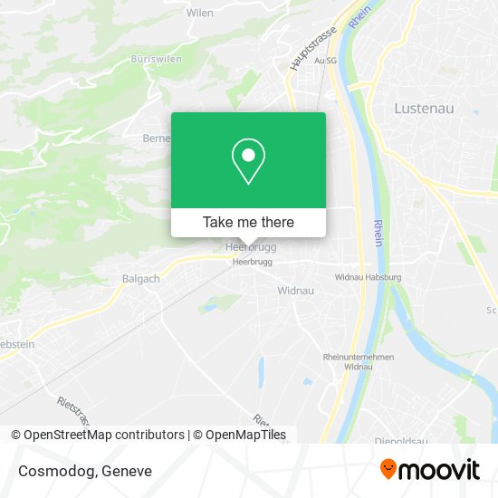 Cosmodog map