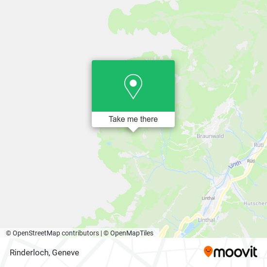 Rinderloch map