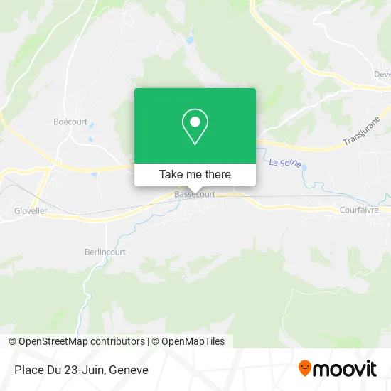 Place Du 23-Juin map