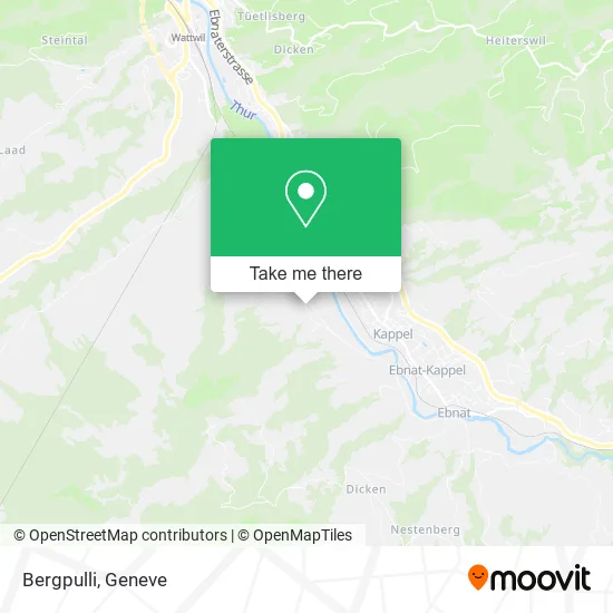 Bergpulli map