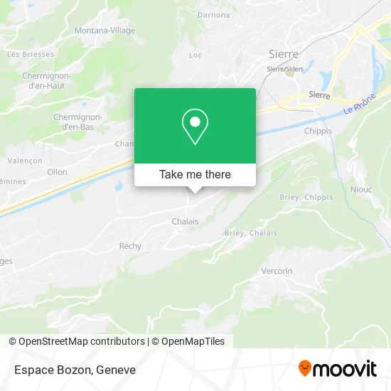 Espace Bozon map