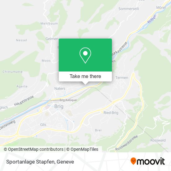 Sportanlage Stapfen map