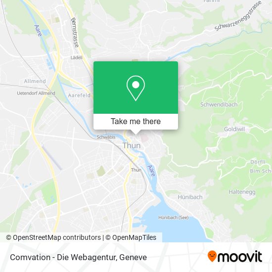 Comvation - Die Webagentur map