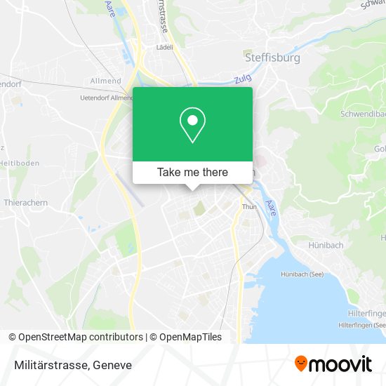 Militärstrasse map