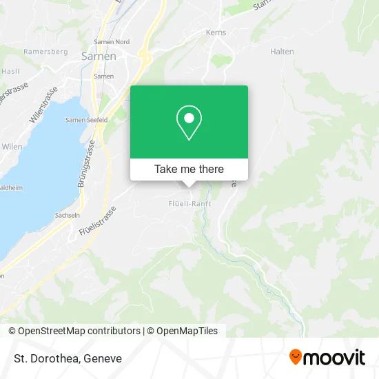 St. Dorothea map